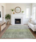Addison Mayfield Green AMF1831 - 8ft. Round Rug