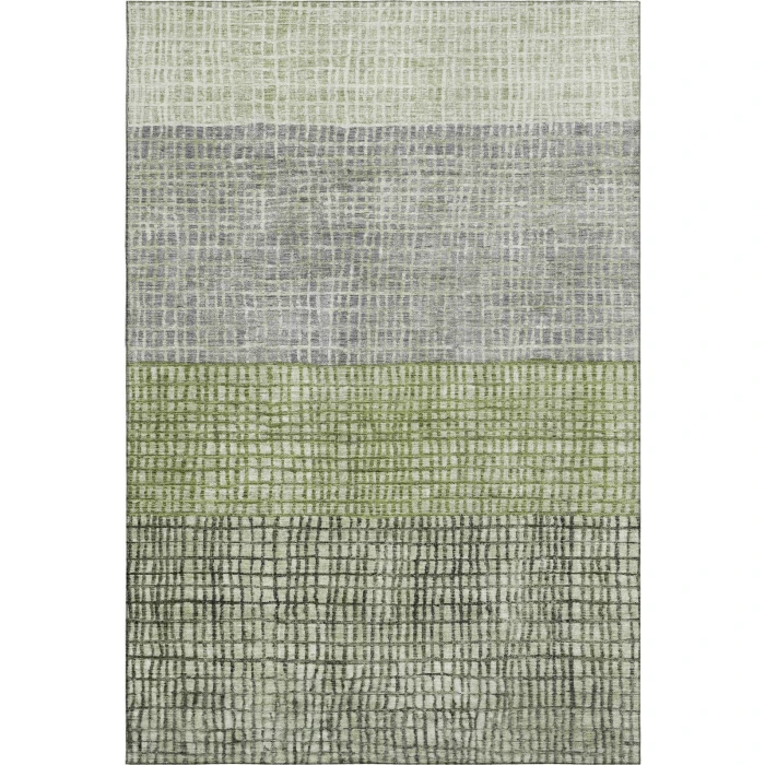 Addison Mayfield Green AMF1831 - 8ft. Round Rug