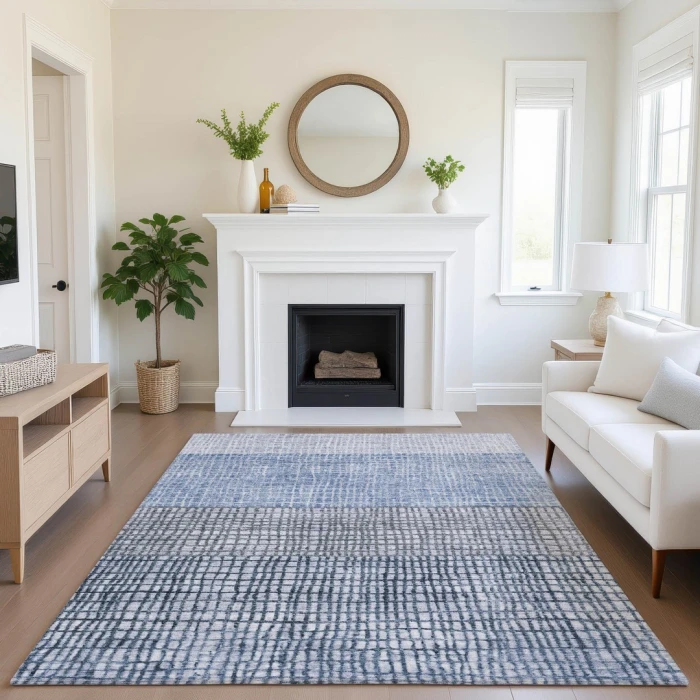 Addison Mayfield Blue AMF1831 5ft. x 7ft. 6in. Rect. Rug