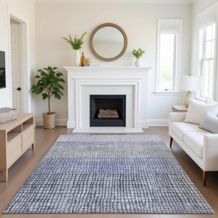Addison Mayfield Blue AMF1831 8ft. x 10ft. Rect. Rug