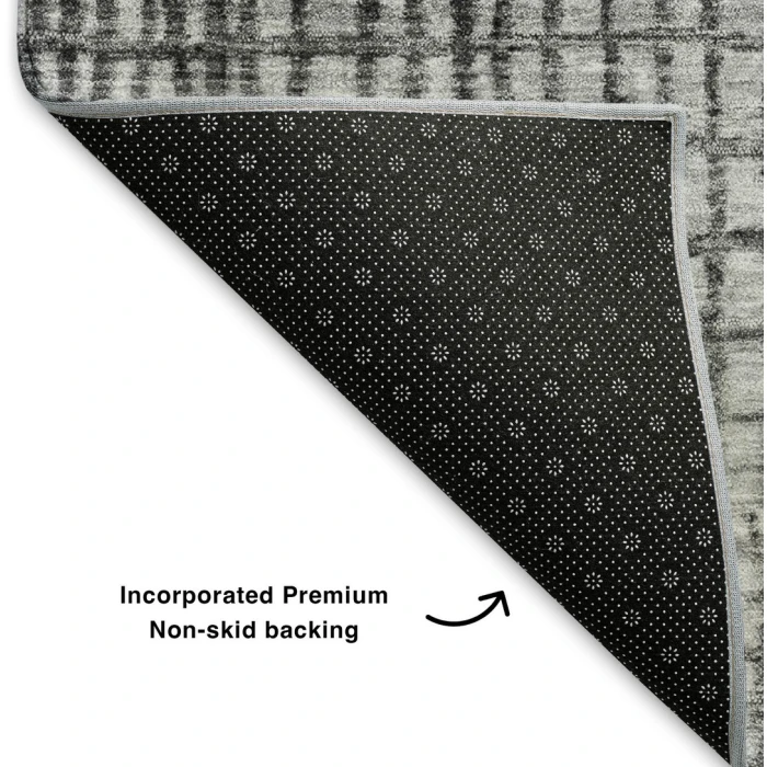 Addison Mayfield Gray AMF1831 - 8ft. Round Rug