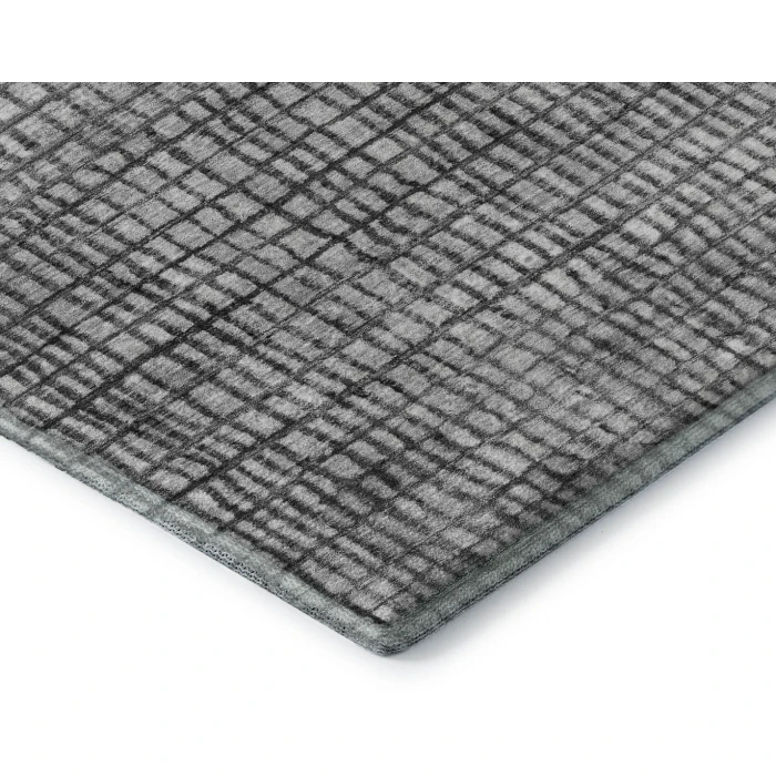 Addison Mayfield Gray AMF1831 - 8ft. Round Rug