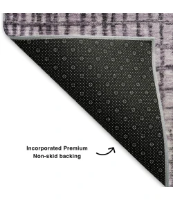 Addison Mayfield Purple AMF1831 - 8ft. Round Rug