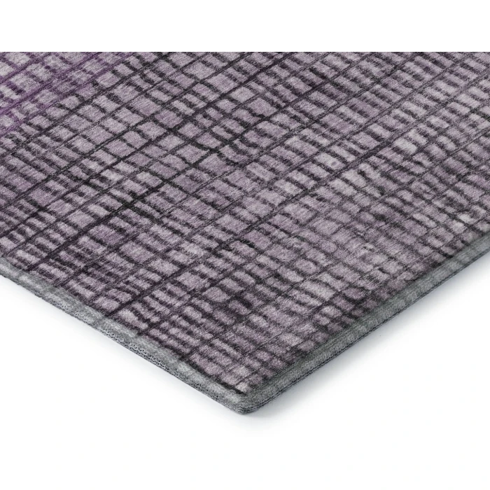 Addison Mayfield Purple AMF1831 - 8ft. Round Rug