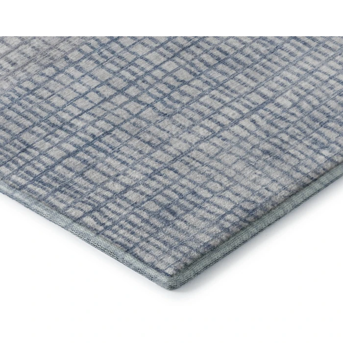 Addison Mayfield Blue AMF1831 - 8ft. Round Rug