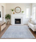 Addison Mayfield Blue AMF1831 - 8ft. Round Rug