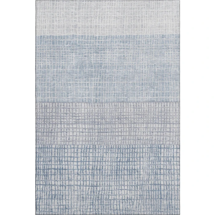 Addison Mayfield Blue AMF1831 - 8ft. Round Rug
