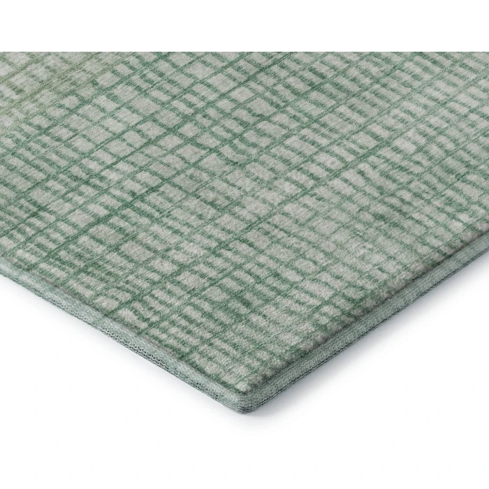 Addison Mayfield Teal AMF1831 - 8ft. Round Rug