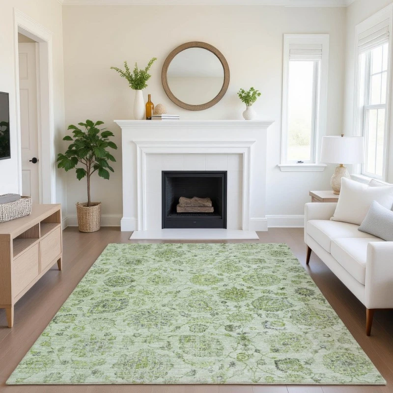 Addison Mayfield Green AMF1833 2ft. 3in. x 7ft. 6in. Rect. Rug