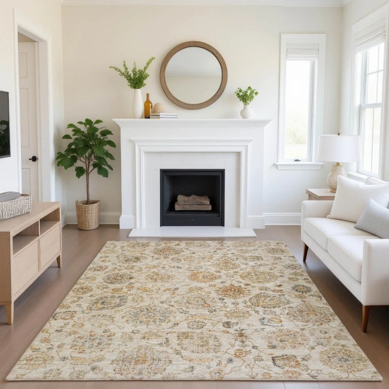 Addison Mayfield Ivory AMF1833 2ft. 3in. x 7ft. 6in. Rect. Rug
