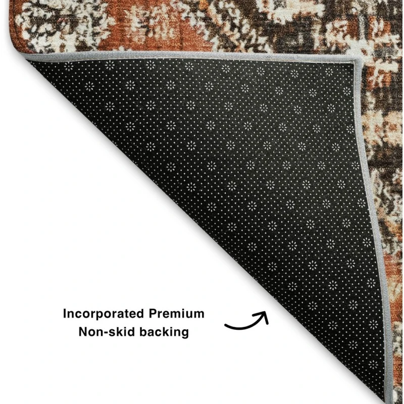 Addison Mayfield Brown AMF1834 - 8ft. Round Rug