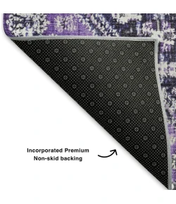 Addison Mayfield Purple AMF1834 2ft. 3in. x 7ft. 6in. Rect. Rug