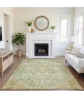 Addison Mayfield Green AMF1834 - 8ft. Round Rug