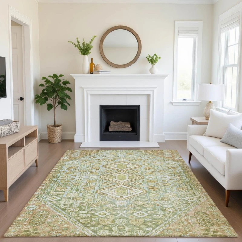 Addison Mayfield Green AMF1834 8ft. x 10ft. Rect. Rug
