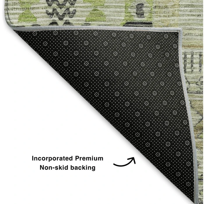 Addison Mayfield Brown AMF1835 5ft. x 7ft. 6in. Rect. Rug