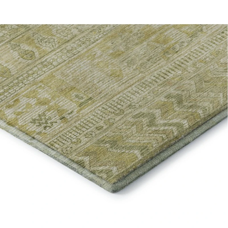 Addison Mayfield Brown AMF1835 - 8ft. Round Rug