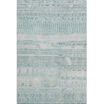 Addison Mayfield Teal AMF1835 - 8ft. Round Rug