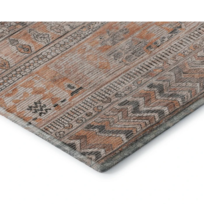 Addison Mayfield Orange AMF1835 5ft. x 7ft. 6in. Rect. Rug