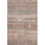 Addison Mayfield Orange AMF1835 - 8ft. Round Rug