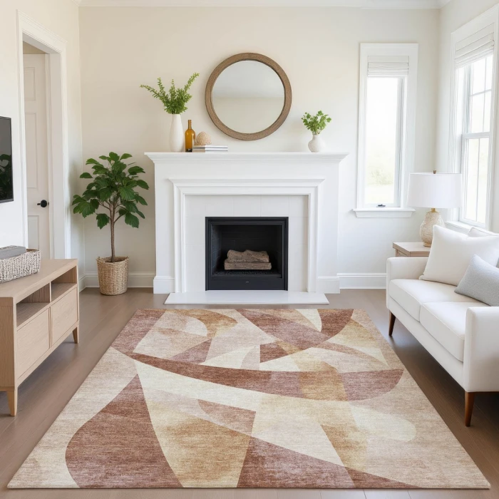 Addison Mayfield Orange AMF1836 2ft. 3in. x 7ft. 6in. Rect. Rug