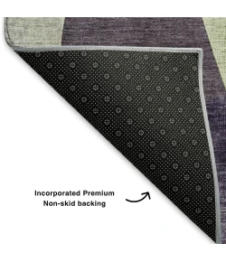 Addison Mayfield Purple AMF1836 - 8ft. Round Rug