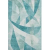 Addison Mayfield Teal AMF1836 8ft. x 10ft. Rect. Rug