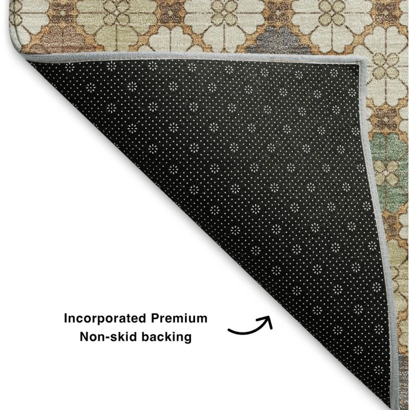 Addison Mayfield Brown AMF1837 - 8ft. Round Rug