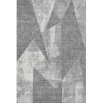 Addison Mayfield Gray AMF1838 - 8ft. Round Rug