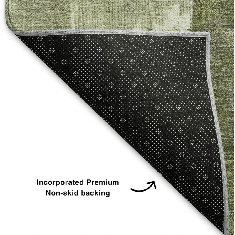 Addison Mayfield Green AMF1838 - 8ft. Round Rug