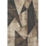 Addison Mayfield Brown AMF1838 - 8ft. Round Rug