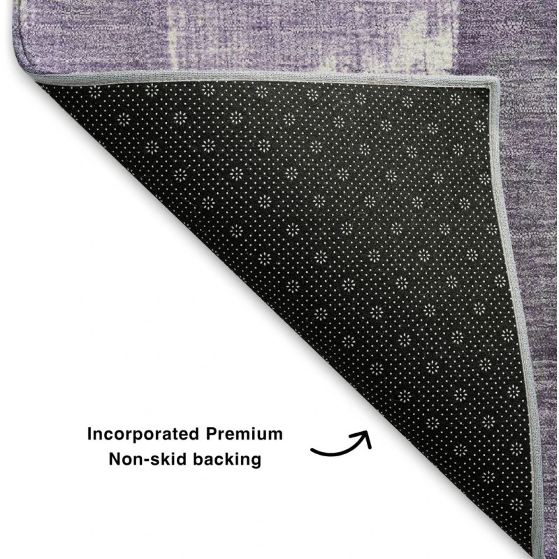 Addison Mayfield Purple AMF1838 - 8ft. Round Rug