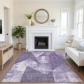 Addison Mayfield Purple AMF1838 - 8ft. Round Rug