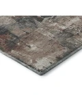 Addison Mayfield Orange AMF1839 - 8ft. Round Rug
