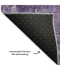 Addison Mayfield Purple AMF1839 - 8ft. Round Rug