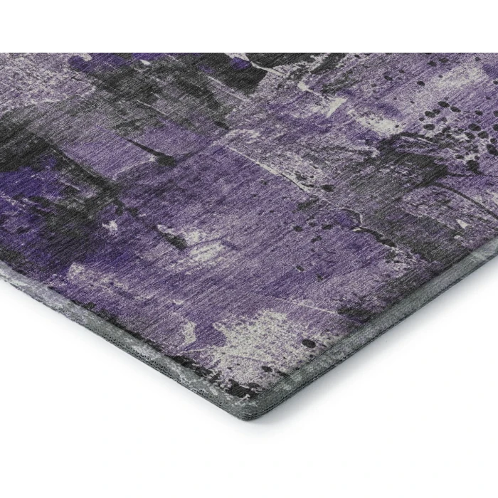 Addison Mayfield Purple AMF1839 - 8ft. Round Rug