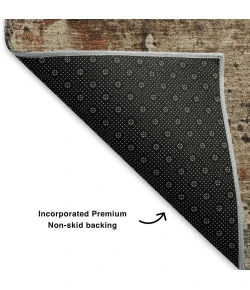 Addison Mayfield Brown AMF1839 9ft. x 12ft. Rect. Rug