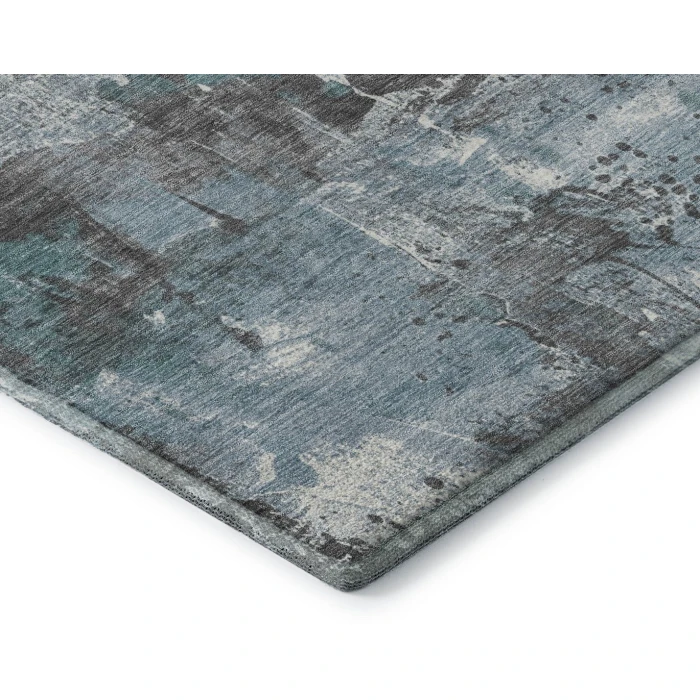 Addison Mayfield Teal AMF1839 - 8ft. Round Rug