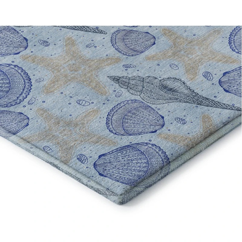 Addison Mayfield Blue AMF183 2ft. 3in. x 7ft. 6in. Rect. Rug