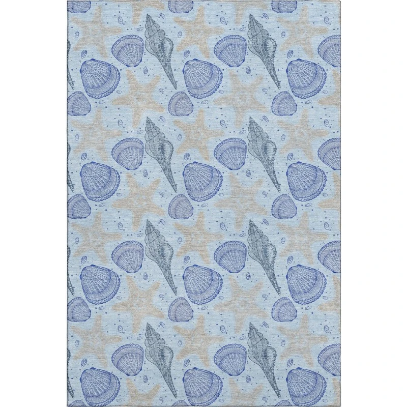 Addison Mayfield Blue AMF183 2ft. 3in. x 7ft. 6in. Rect. Rug
