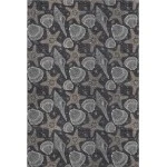 Addison Mayfield Black AMF183 - 8ft. Round Rug