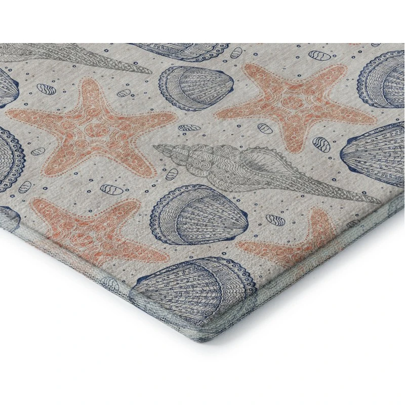 Addison Mayfield Beige AMF183 - 8ft. Round Rug