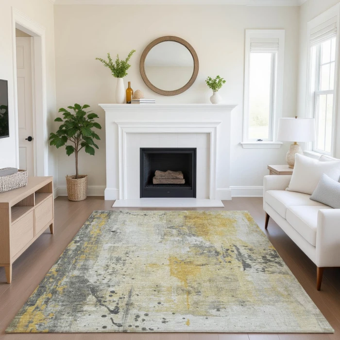 Addison Mayfield Gold AMF1840 8ft. x 10ft. Rect. Rug