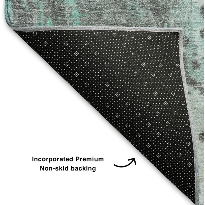 Addison Mayfield Teal AMF1840 8ft. x 10ft. Rect. Rug