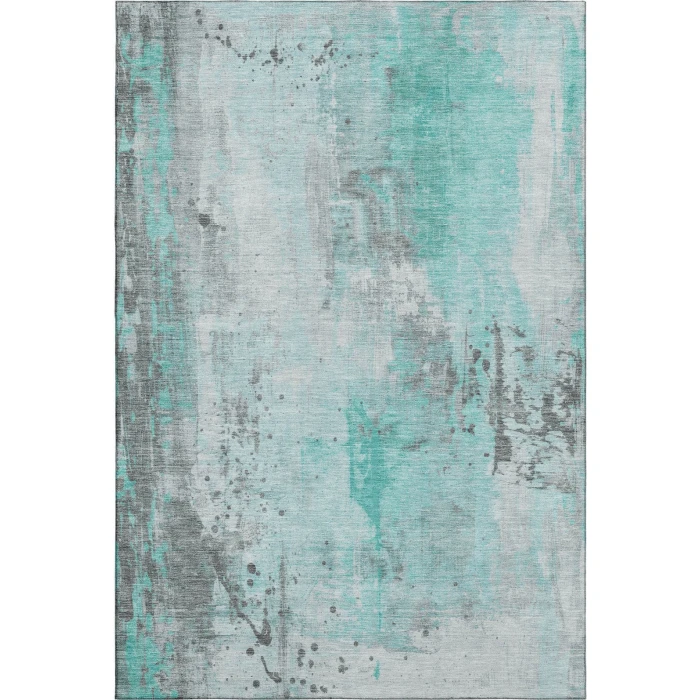 Addison Mayfield Teal AMF1840 8ft. x 10ft. Rect. Rug