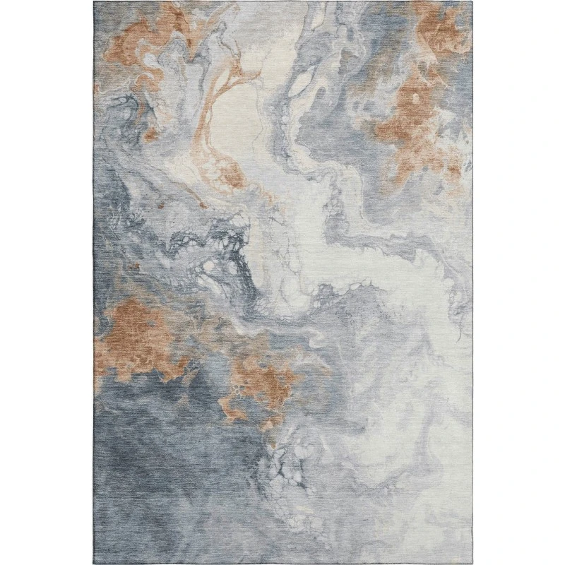 Addison Mayfield Gray AMF1841 - 8ft. Round Rug