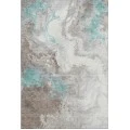 Addison Mayfield Teal AMF1841 - 8ft. Round Rug