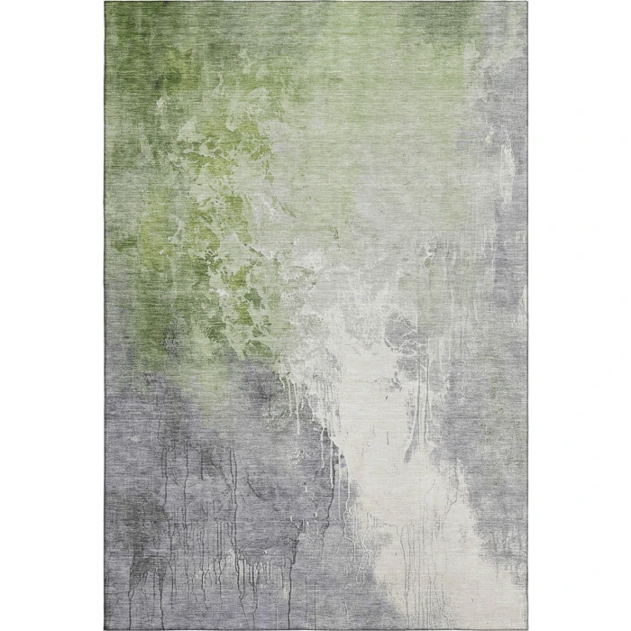Addison Mayfield Green AMF1842 - 8ft. Round Rug