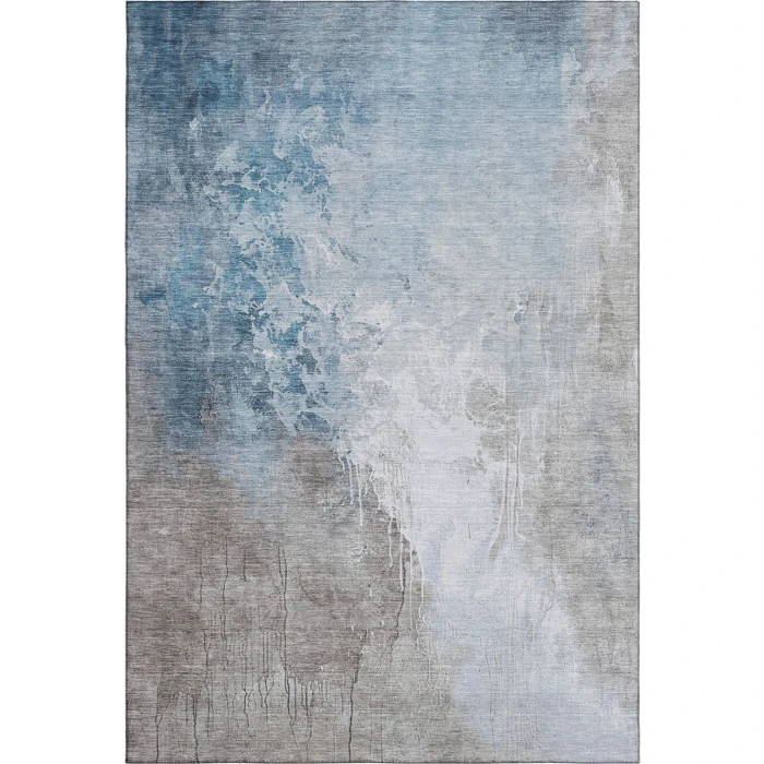 Addison Mayfield Blue AMF1842 - 8ft. Round Rug