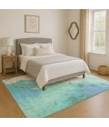 Addison Mayfield Blue AMF1843 8ft. x 10ft. Rect. Rug