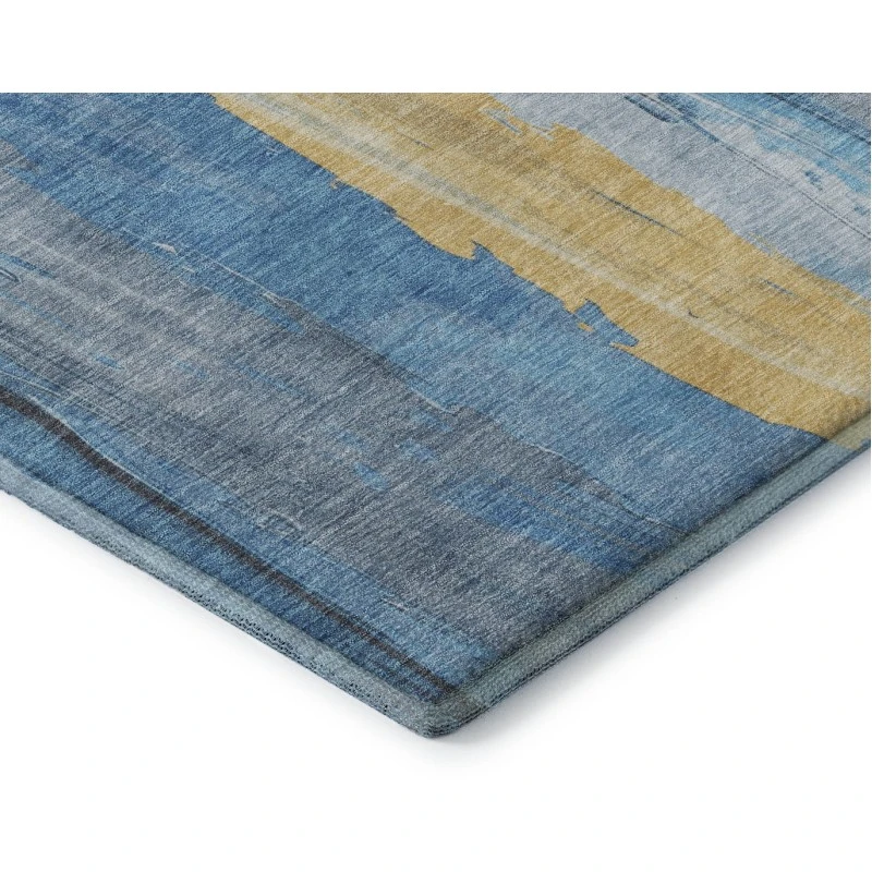 Addison Mayfield Blue AMF1845 - 8ft. Round Rug
